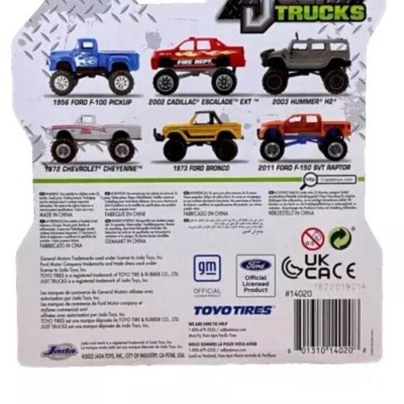 Jada Just Trucks 2003 Hummer H2 Wave 37 Gray Metal SUV Truck Model HTF NIP 2022 - Picture 4 of 5